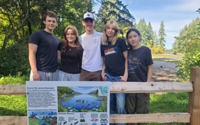 Camas High School students prevent pollution