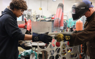 Metals students create wind chimes, build career skills at Washougal High School