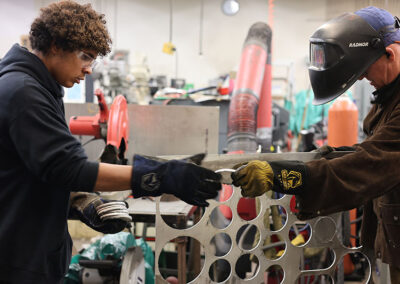 Metals students create wind chimes, build career skills at Washougal High School