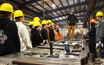 Tour provides insight into Arlington manufacturing firms for students entering the trades