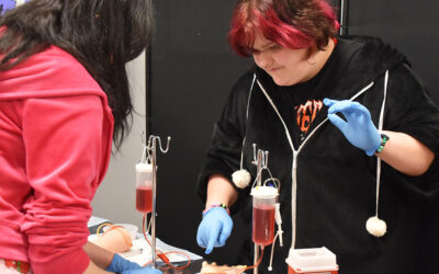 Weston High School students explore future pathways through healthcare club