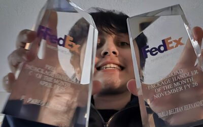 Summit View High School student named Employee of the Month