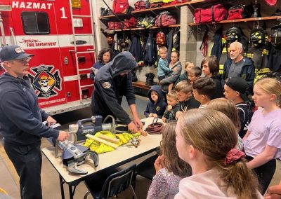 Career Detectives Visit Fire Station 1