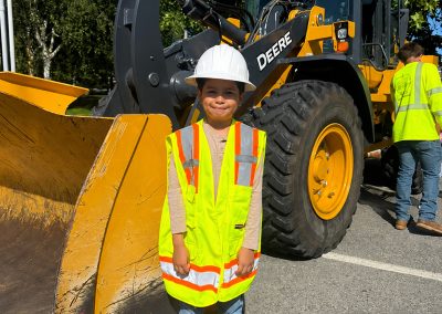 Lake Chelan Students Learn about Utility Careers and Equipment at Touch a Truck Day