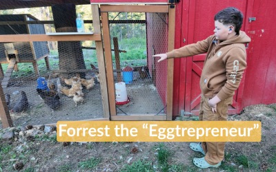 From band practice to business deals: Forrest the Eggtrepreneur