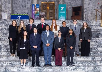 Camas Students Practice Civic Engagement in Olympia