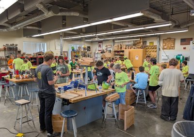 Construction Trades Summer Camp Teaches Hands-On Skills at School